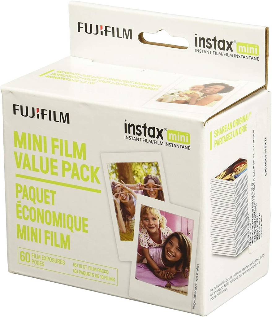 Mini película instantánea Fujifilm Instax (60 exposiciones) #600016111