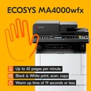Multifuncional MA4000wfx  KYOCERA Monocromático