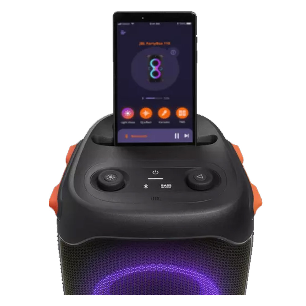 Bocina JBL PartyBox 110 con bluetooth black 100V/240V