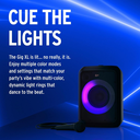 Bocina Klipsch Portátil Party Box Gig Xl, Bluetooth, Alámbrico/Inalámbrico, Negro