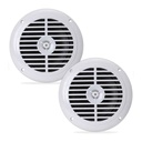 Altavoz coaxial Boss Marine MR60W de 2 vías y 200 vatios de 6.5 " - Blanco