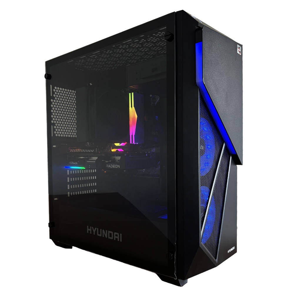 PC GAMING RYZEN 7600X 16GB RAM DDR5 SSD M.2 1TB GPU RX 9060 XT 8GB 