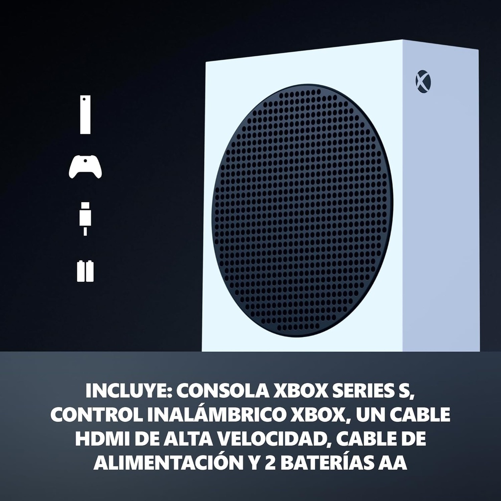 Xbox Series S 1TB All-Digital Console (Disc-Free Gaming) with Xbox Wireless Controller