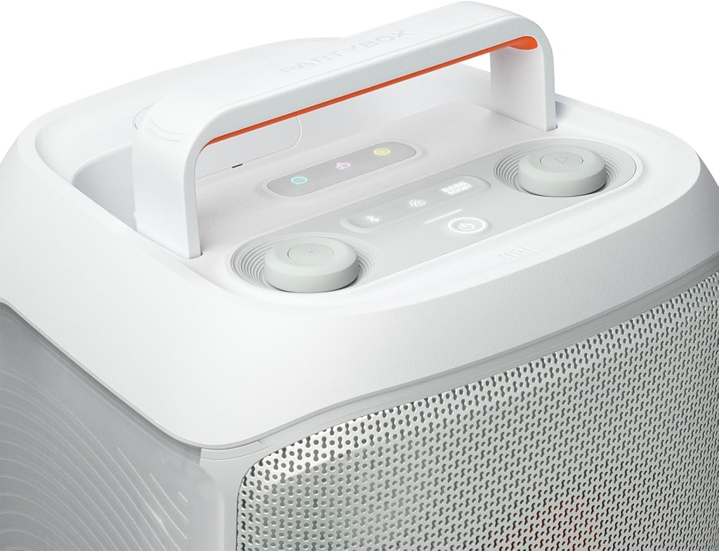 JBL PartyBox Club 120 Portable Wireless Speaker (White) 