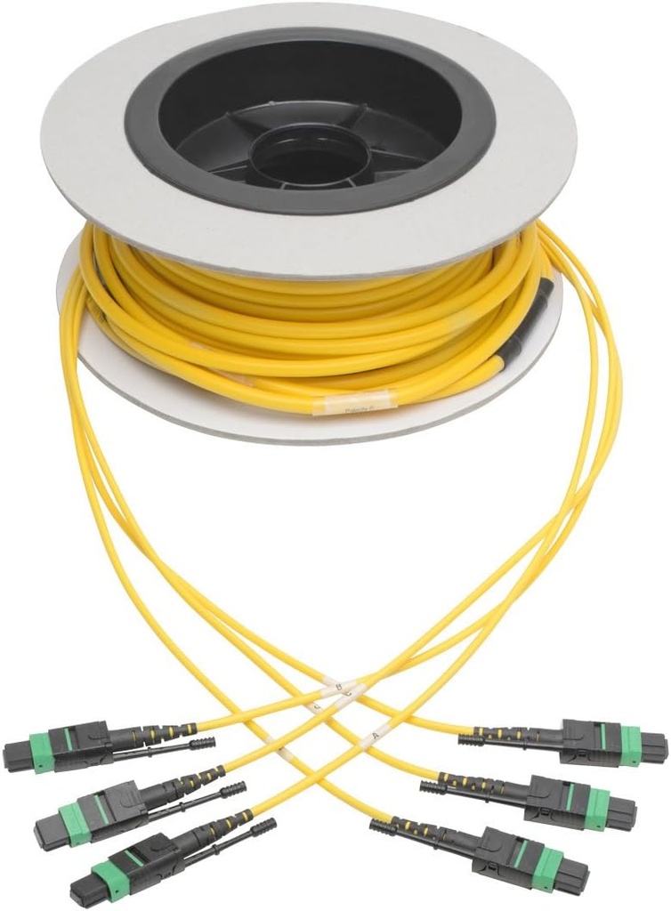 Cable de red Tripp Lite N392-15M-3X8-AP - 49,20 pies Fibra óptica - para Dispositivo de red