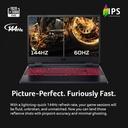 Portátil para juegos - Acer Nitro 5 AN515-58 AN515-58-57Y8 15,6" - Full HD - 1920 x 1080 - Intel Core i5 12a Gen i5-12500H Dodeca-core (12 Core) 2,50 GHz - 16 GB Total RAM - 512 GB SSD - Negro obsidiana Open Box