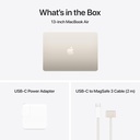 Apple MacBook Air 2025 M4 10-core CPU with 10-core GPU 512GB SSD 16GB 13.6" (2560x1664) Liquid Retina MacOS STARLIGHT Backlit Keyboard