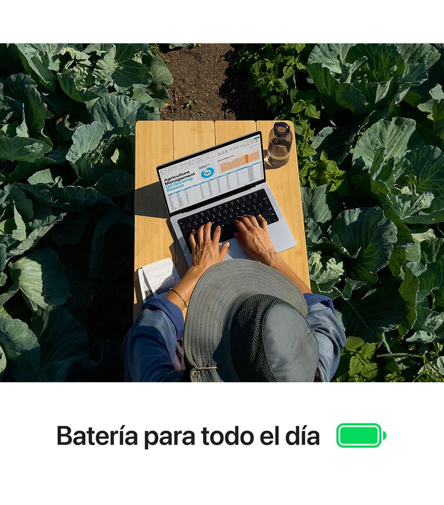 Apple MacBook Pro, 14, M4, CPU de 10 núcleos, GPU de 10 núcleos, RAM 16 GB, SSD 512 GB