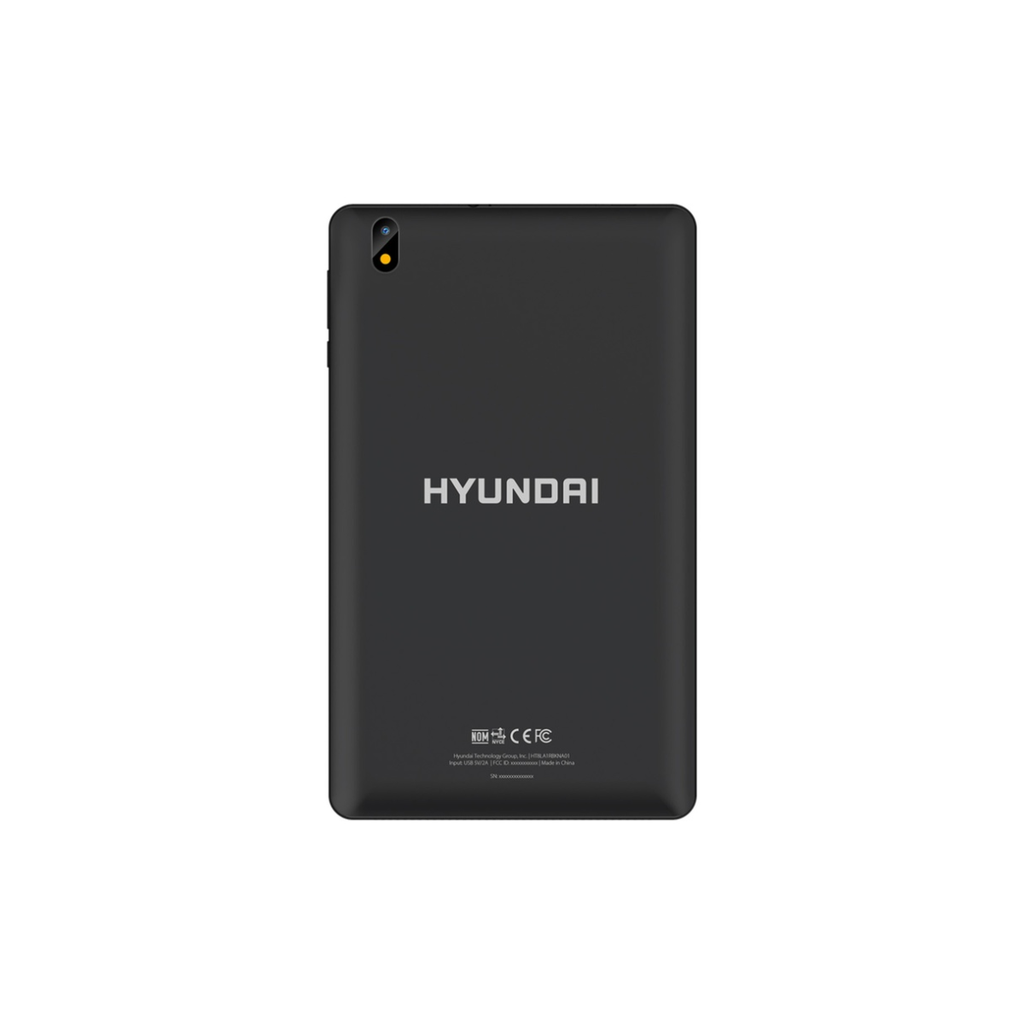 Hyundai HYtab Plus 8LB1 (T-Mobile Carrier), 8" HD IPS, Android 11, Procesador Quad-Core, 3GB/32GB, 2MP/5MP - Negro