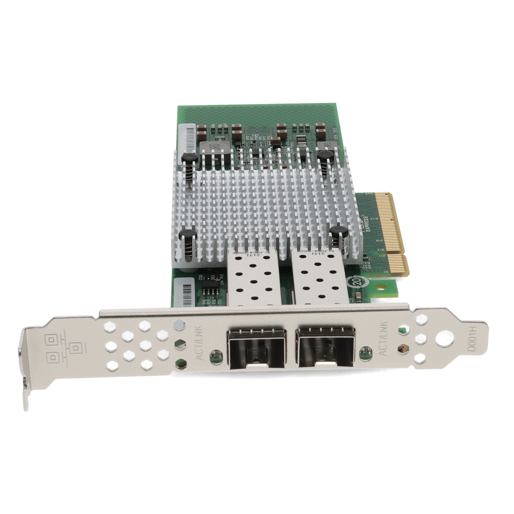 Tarjeta de interfaz de red PCIe 2.0 x8 con puerto SFP+ abierto dual de 10 Gbps comparable HP® 581201-B21 con arranque PXE