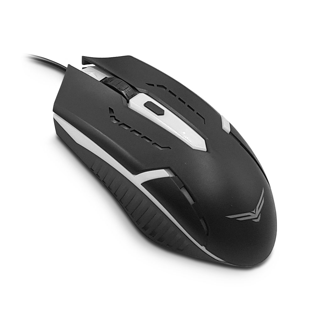 Kit de Teclado y Mouse Naceb NA-0951, Alámbrico, USB, Negro