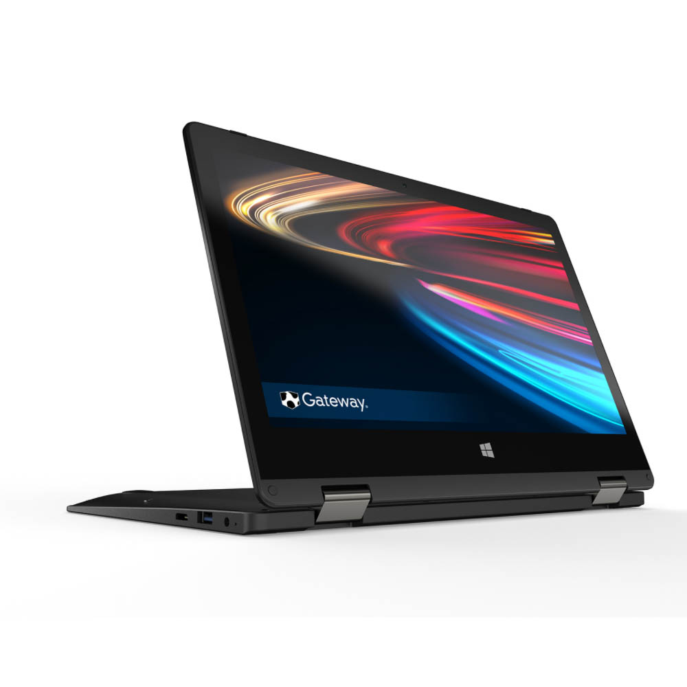 Laptop Gateway GWTC116-2 11.6" HD, Intel Celeron N4020, 4GB RAM 64GB eMMC, Windows 10 Home - Negro