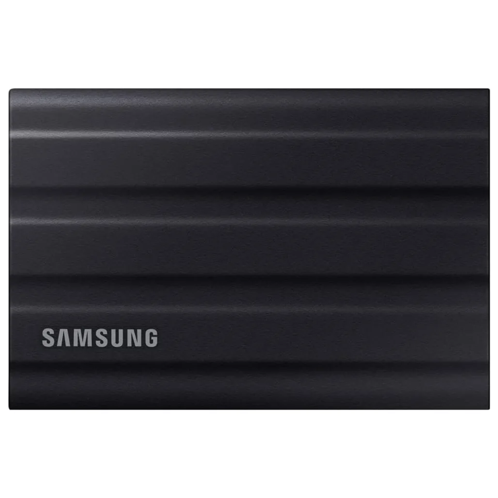 Samsung T7 Shield 2TB SSD Portátil | USB 3.2 Gen 2 | Ref. MU-PE2T0S/AM | Resistente al Agua y Polvo IP65 | Negro | Velocidad 1050 MB/s