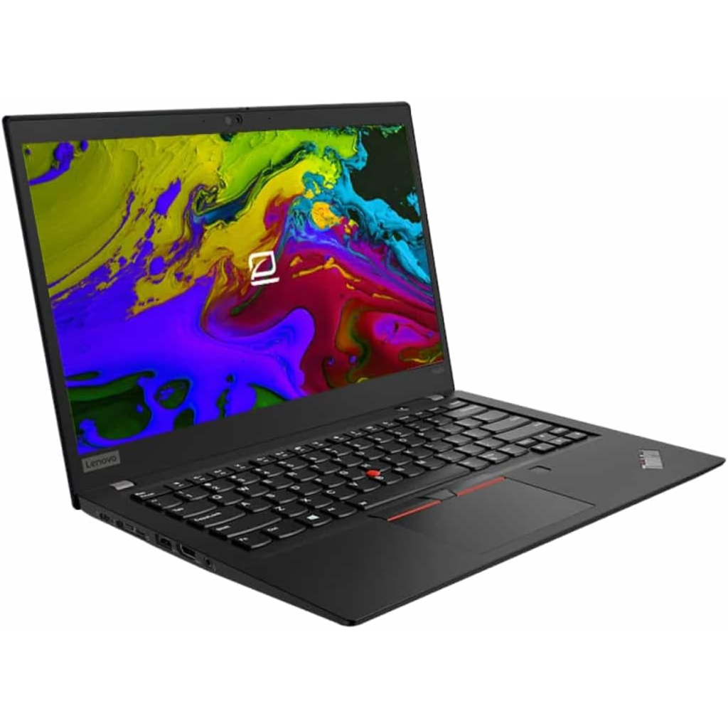 Lenovo ThinkPad T490s – Laptop 14″ FHD, Intel Core i5-8265U, 8GB RAM, 256GB SSD, Windows 11 Pro, Black Grade A