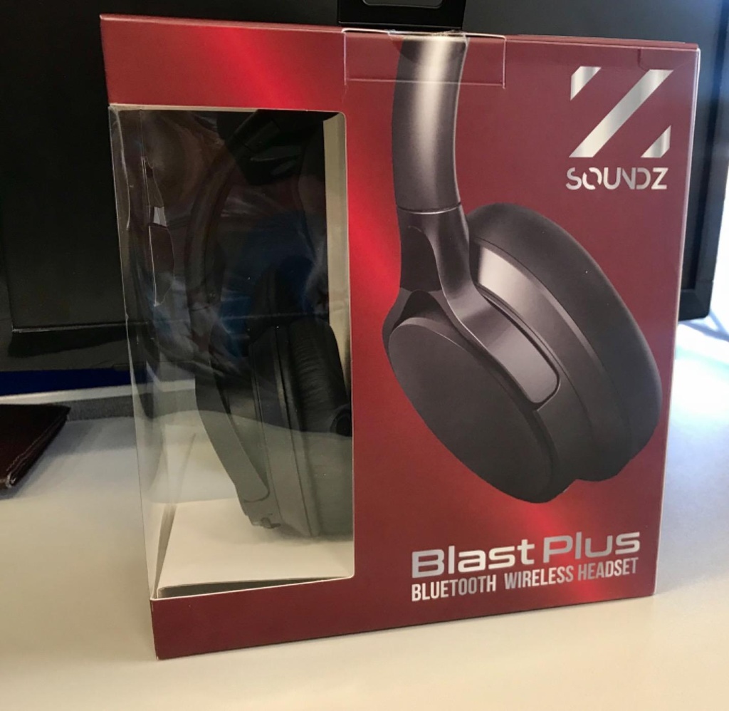 SOUNDZ BLAST PLUS BT HEADPHONES
