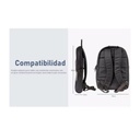 HP Wings Backpack for 15.6'' Inch (39.6 cm) Laptop/Chromebook/Mac (Black) 1D0M4PA - Poly Bag