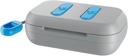 Skullcandy Dime Auriculares In-Ear Inalámbricos, 12 h de Autonomía, Micrófono, Compatibles con iPhone Android y Dispositivos Bluetooth, - LIGHT GREY/BLUE