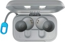 Skullcandy Dime Auriculares In-Ear Inalámbricos, 12 h de Autonomía, Micrófono, Compatibles con iPhone Android y Dispositivos Bluetooth, - LIGHT GREY/BLUE