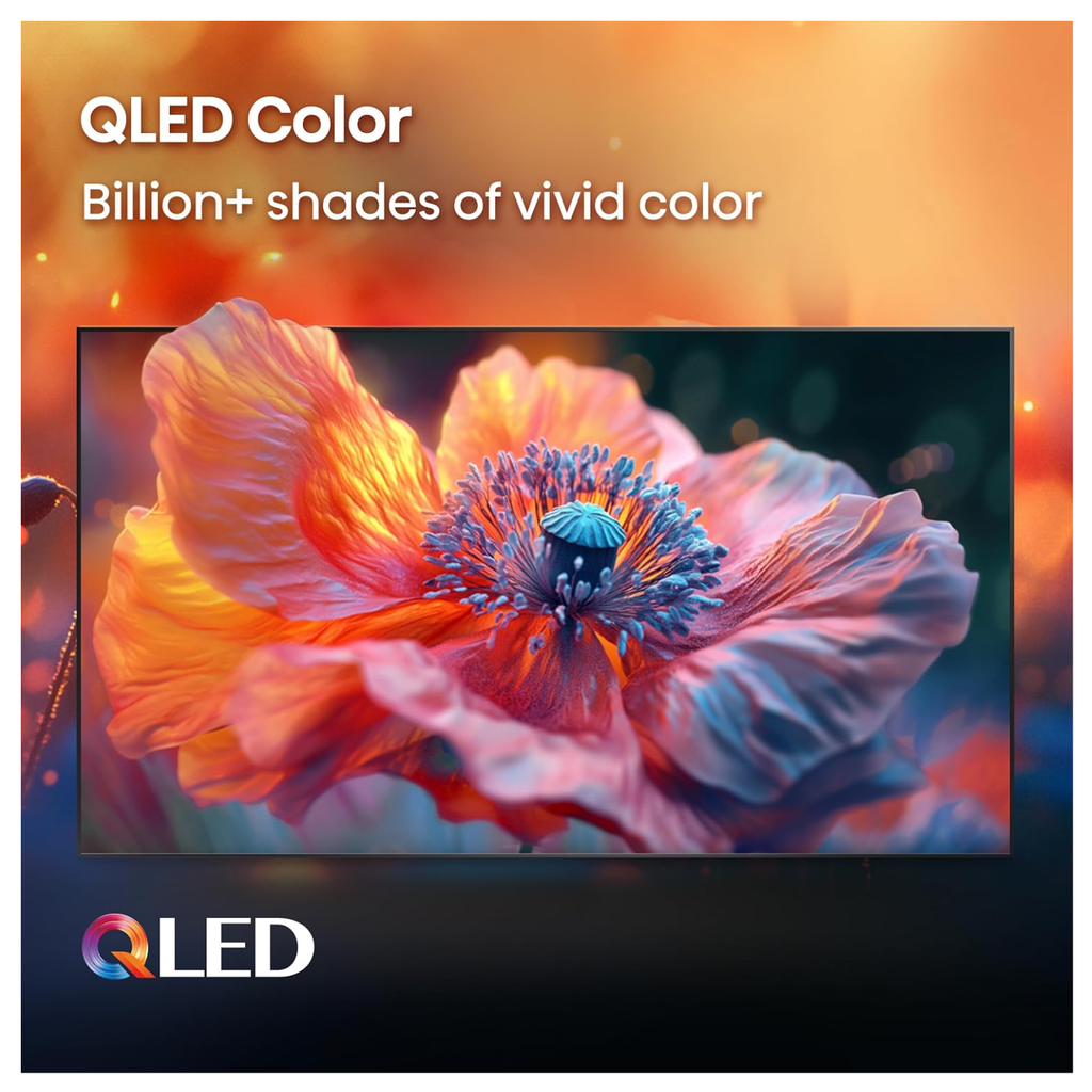 Hisense 50" QD6 Series Hi-QLED 4K UHD Smart Fire TV 2025 HDR Dolby Vision Alexa Integrada