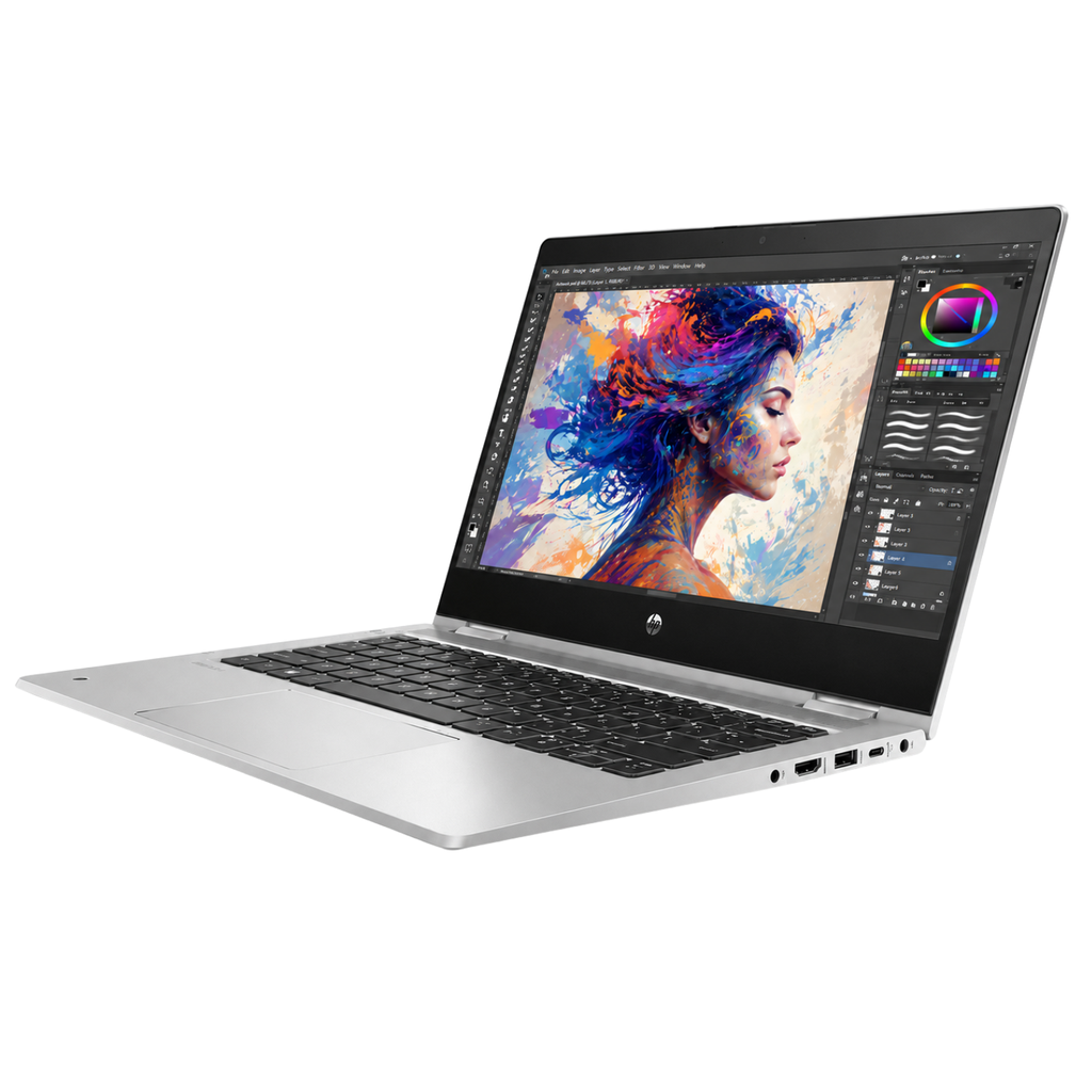 Refurbished - HP ProBook x360 435 G8 13.3" 2in1 | 1920x1080 | AMD Ryzen 7 PRO 5850U | Integrated GPU | 16 GB | 512GB SSD | Microsoft Windows 11 Pro | SILVER | WIFI | Touchscreen | Webcam | Backlit Keyboard (CTO) *GRADE B*