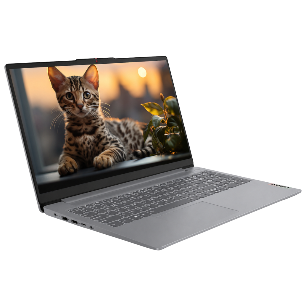 Laptop Lenovo Slim 3 15IAN8 15.6 FHD Intel Core i3 8GB RAM 128GB UFS Windows 11 Arctic Gray