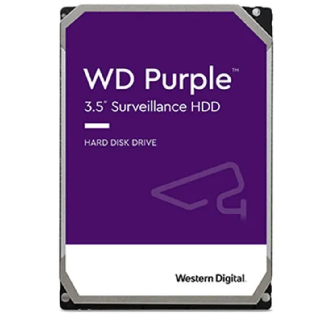 WD Purple 6TB WD64PURZ – Disco Duro 3.5" SATA III para Videovigilancia 24/7, Optimizado para DVR y NVR, AllFrame Technology