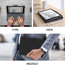 Logitech Slim Folio para iPad 5th/6th Gen – Funda con Teclado Bluetooth, Protección Completa, Soporte Integrado y Escritura Cómoda (Black)