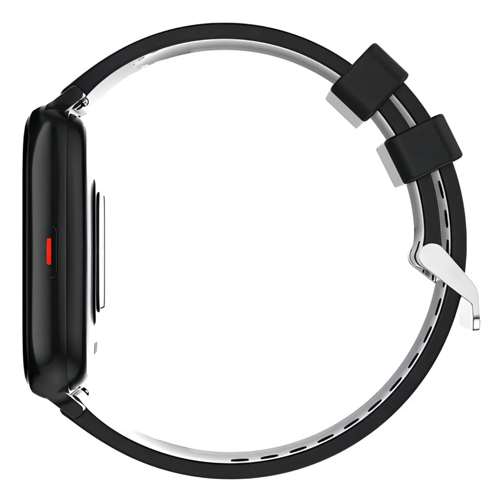 HY Smart Watch SW001 – Smartwatch Deportivo con Monitoreo de Actividad, Notificaciones, Resistencia al Agua y Pantalla Táctil, Color Black