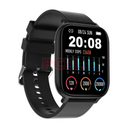 HY Smart Watch SW001 – Smartwatch Deportivo con Monitoreo de Actividad, Notificaciones, Resistencia al Agua y Pantalla Táctil, Color Black