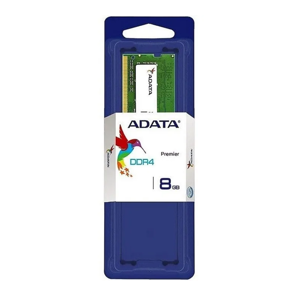 ADATA 8GB DDR4 3200MHz – Memoria RAM SO-DIMM para Laptop, Modelo AD4S32008G22-SGN, Alto Rendimiento y Bajo Consumo
