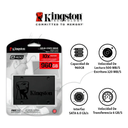 Kingston A400 960GB – SSD Interno 2.5" SATA III, Lectura Rápida, Ideal para Actualizar Laptops y PC
