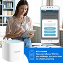 D-Link EAGLE PRO AI WiFi 6 AX1500 Mesh (M15/2) – Sistema Mesh de 2 Nodos, Cobertura Ampliada, Inteligencia AI, Alta Velocidad