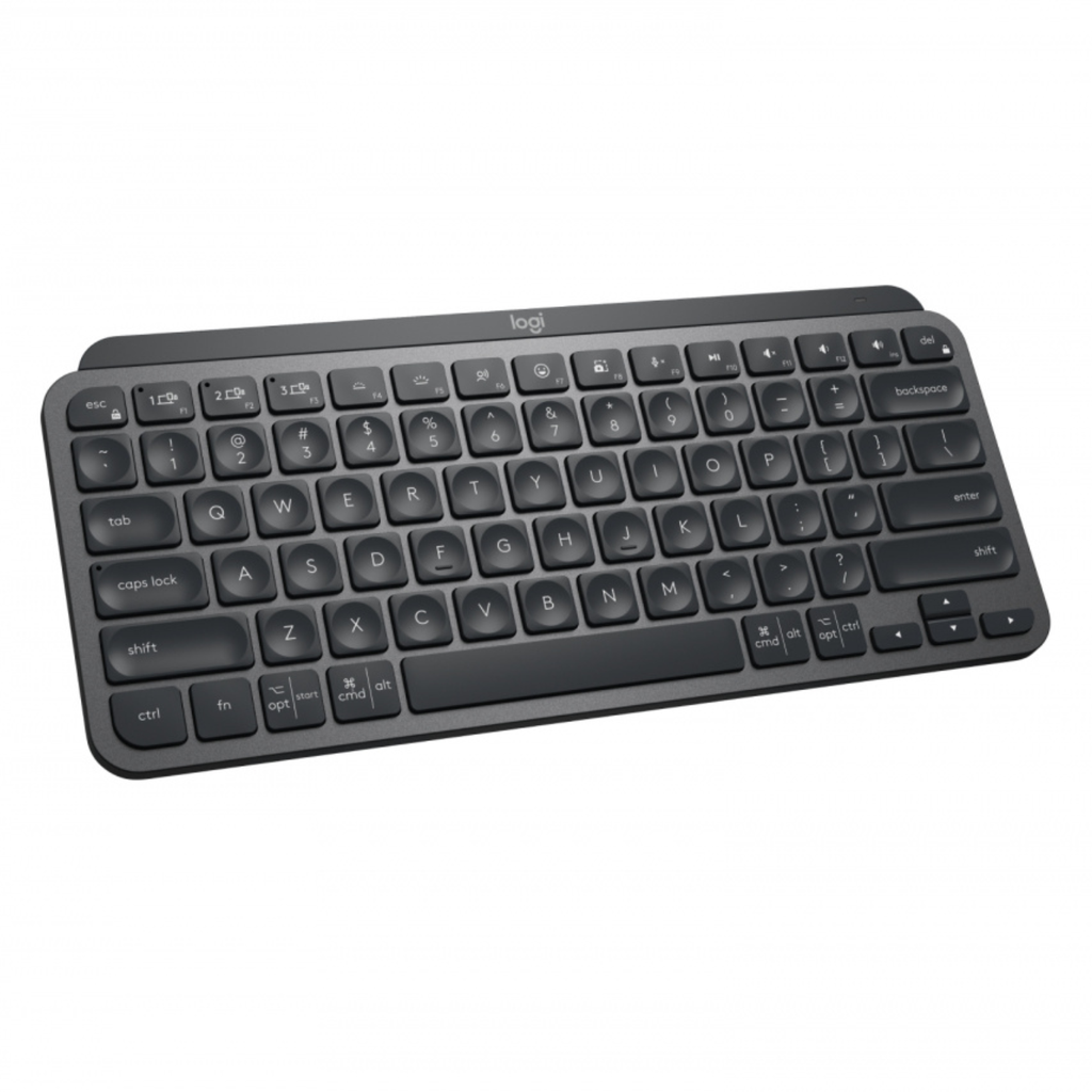 Logitech MX Keys Mini – Teclado Inalámbrico Compacto, Retroiluminado, Bluetooth Multi-Device, USB-C, Teclas Perfect Stroke