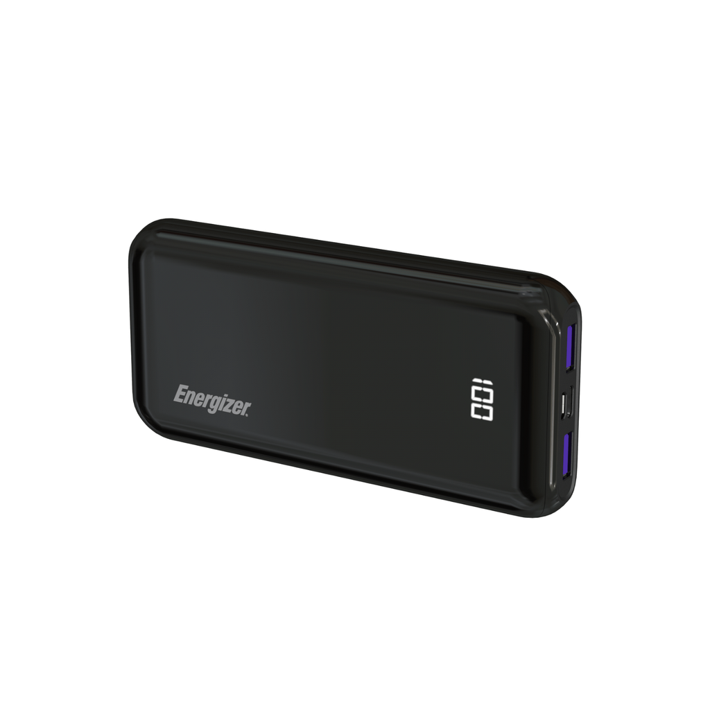 Energizer Power Bank 10,000mAh – Carga Rápida USB-C, Compacto y Portátil, Fast Charging, Color Negro