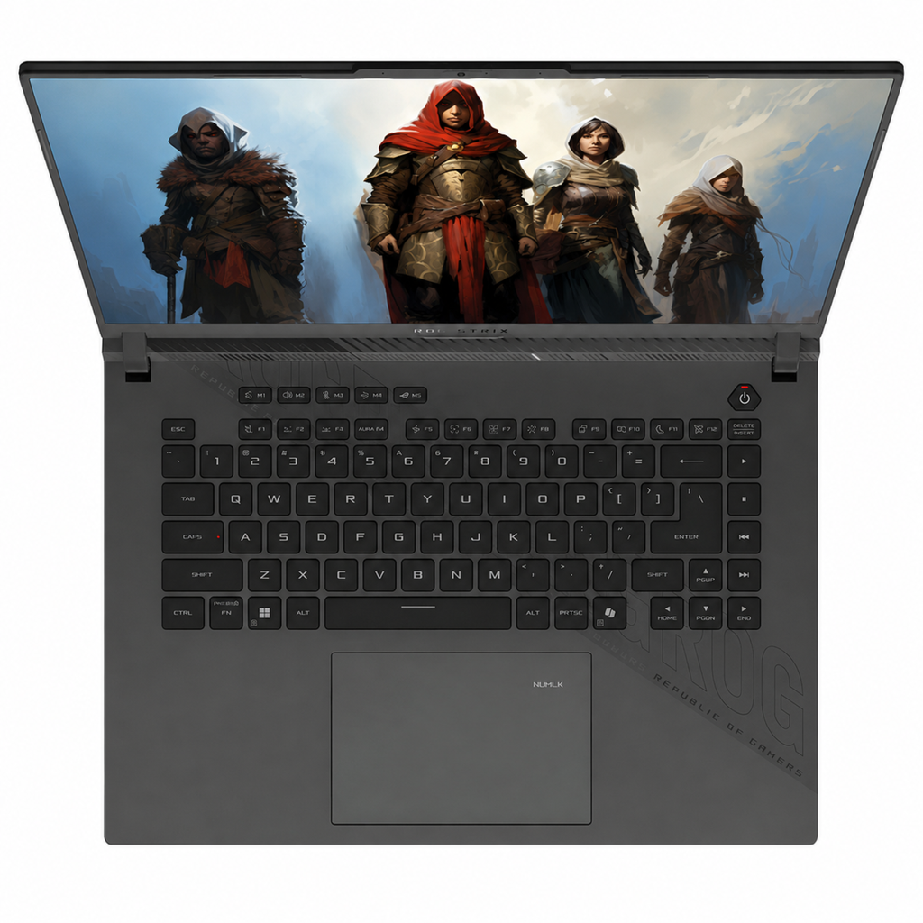 Laptop Gamer ASUS ROG Strix G16 Ryzen 9 16GB RAM 1TB SSD RTX 5070 Ti 12GB WUXGA 165Hz Windows 11