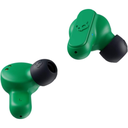 Skullcandy Dime True Wireless – Audífonos Bluetooth Compactos, Micrófono Integrado, Estuche Portátil, Color Dark Blue/Green