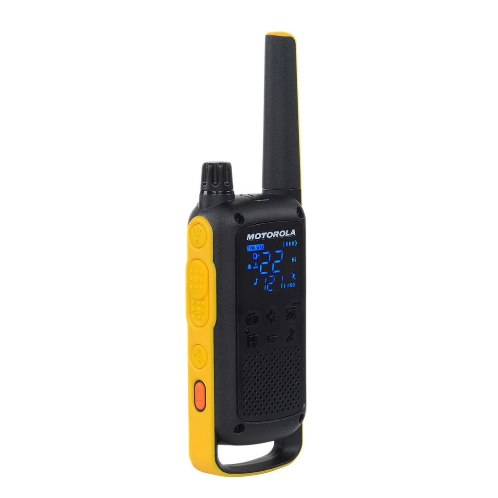 Radios de Dos Vías Recargables – Dual Pack con Accesorios, Largo Alcance, Audio Claro, USB Rechargeable, Walkie Talkies para Trabajo y Outdoor