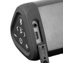 OontZ Angle 3 Ultra Black – Bocina Bluetooth 5.0 Portátil 14W, Waterproof IPX7, Alcance 100 ft, Sonido Estéreo Potente