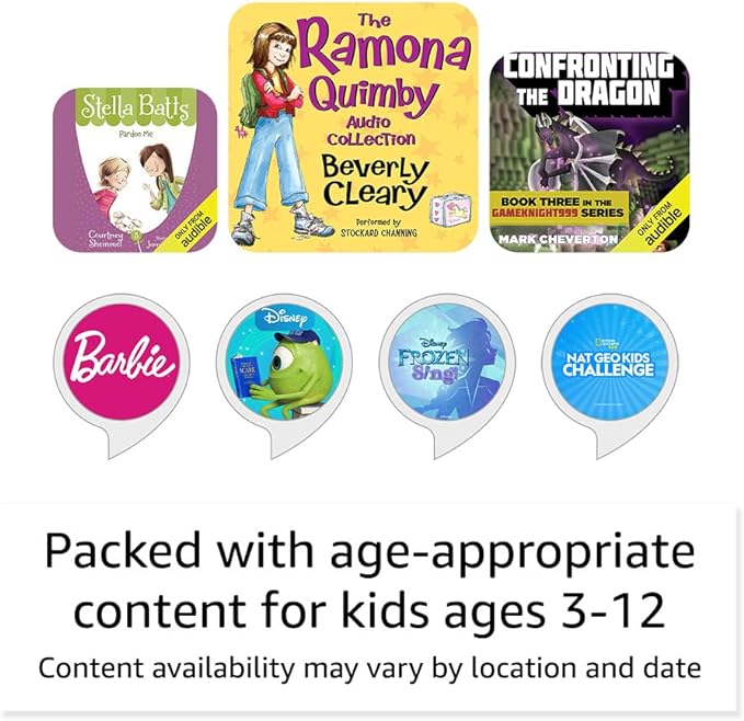 Amazon Echo Dot (5th Gen, 2022 release) Kids | Designed for kids, with parental controls | Owl