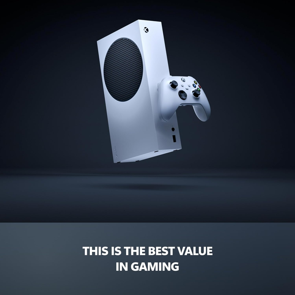 Xbox Series S 1TB – Consola Digital Next-Gen 1TB SSD, 1440p Gaming, Frecuencia Variable, Incluye Xbox Wireless Controller