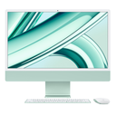 Apple iMac 24″ M3 – All-in-One 4.5K Retina, 8-Core CPU, 10-Core GPU, 8GB RAM, 512GB SSD, Green, Teclado y Mouse Español LATAM
