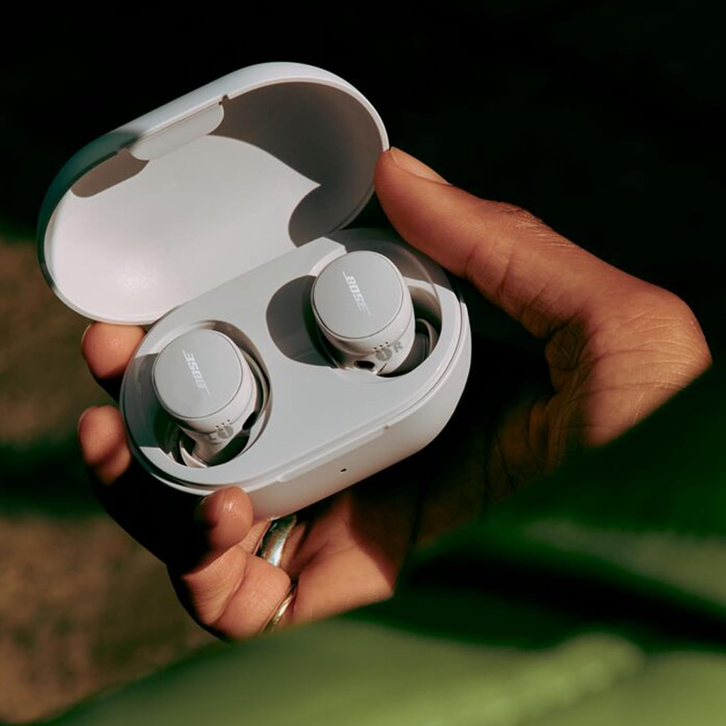 Bose QuietComfort Earbuds White Smoke – Audífonos True Wireless con Cancelación Activa de Ruido, Sonido Premium y Batería de Larga Duración (Nuevos)