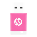 HP v168 64GB Pink – Memoria USB 2.0, Diseño Compacto y Duradero, Ideal para Escuela, Oficina y Respaldo de Archivos