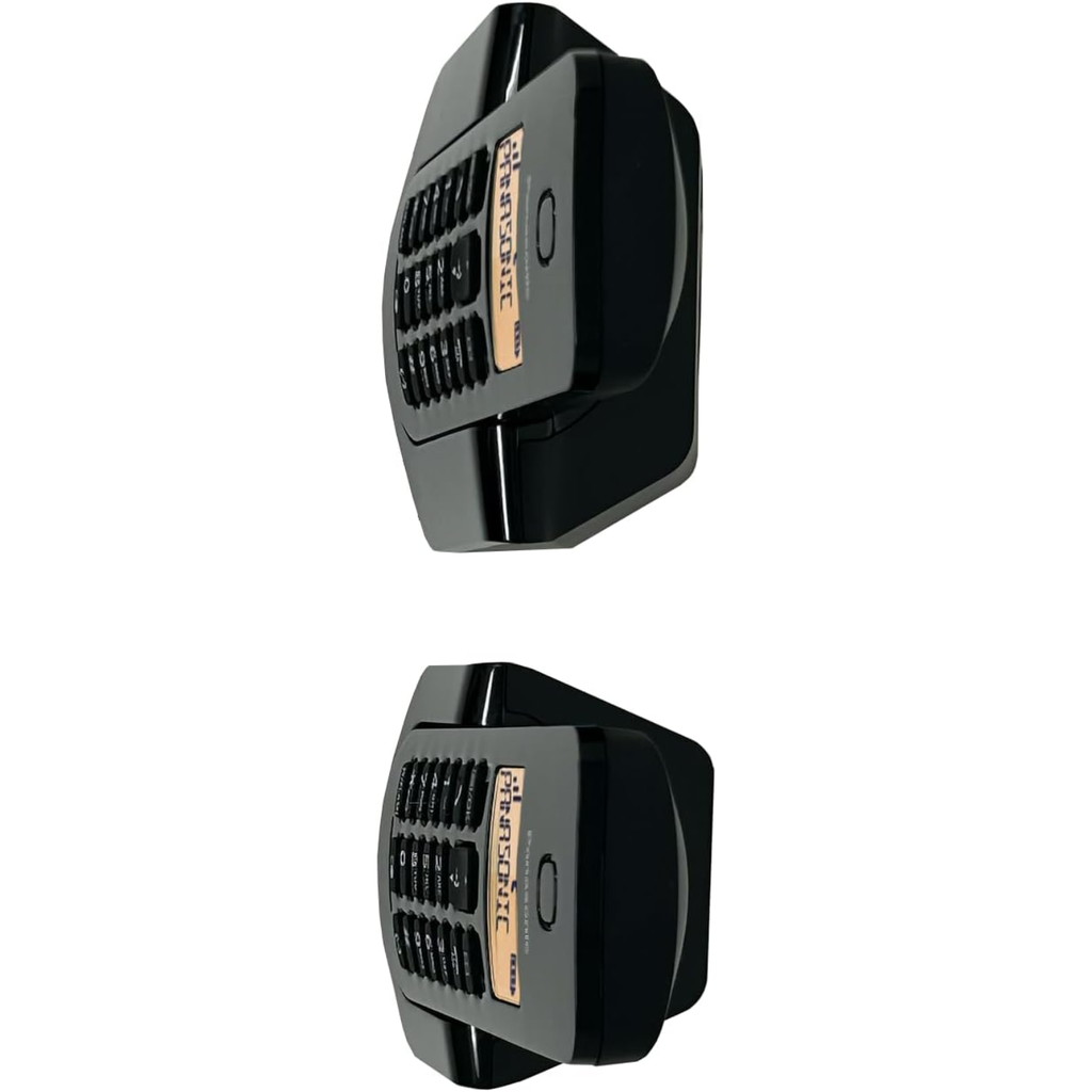 Panasonic KX-TGB112MEB – Teléfono Unilineal Inalámbrico DECT 6.0, Pantalla LCD, Caller ID, Agenda, Modo Eco – Color Negro