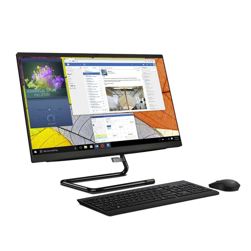 PC Lenovo IdeaCentre A340 All-in-One 21.5", Intel Core i3-8145U, 4GB, 1TB, Windows 10 Home - Negro