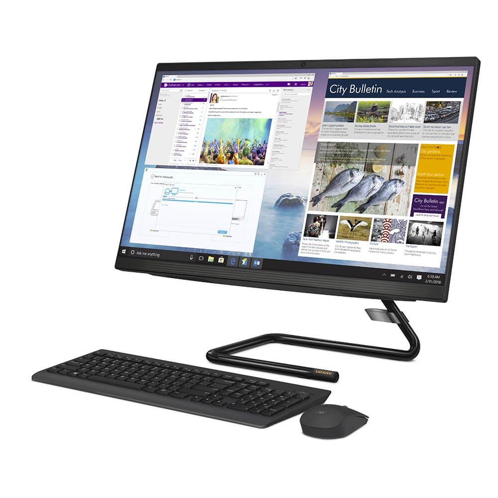 PC Lenovo IdeaCentre A340 All-in-One 21.5", Intel Core i3-8145U, 4GB, 1TB, Windows 10 Home - Negro