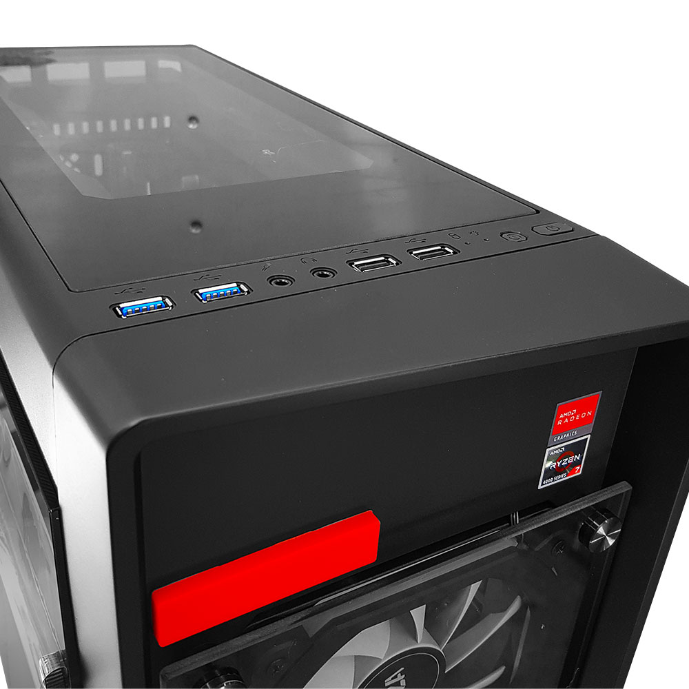 PC RYZEN 7 4750G/16GB/2TB/120GB SSD/FTE 550W CERTIF PLUS BRONZE