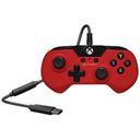 Control Hyperkin X91 Retro | Para Xbox Series X|S, Xbox One y PC | Diseño Ergonómico Compacto | Color Rojo | Cable 2.7m | Open Box
