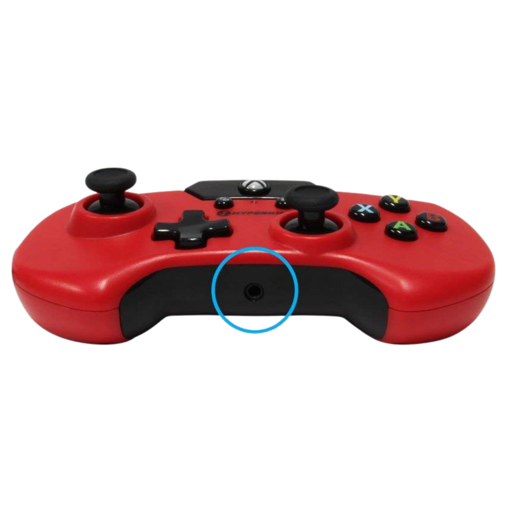 Control Hyperkin X91 Retro | Para Xbox Series X|S, Xbox One y PC | Diseño Ergonómico Compacto | Color Rojo | Cable 2.7m | Open Box