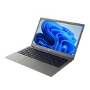 HyBook, N4500, 4GB/128GB, Windows 11 Home S Mode, 0.3M, Type-C, AC WiFi, Spanish Keyboard - Space Grey